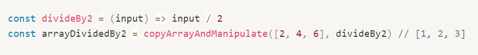 Como usar funções de ordem superior em Javascript 2