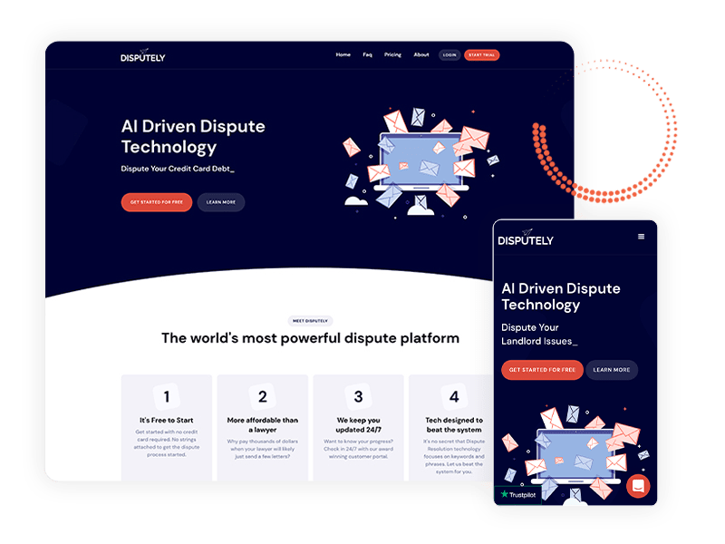 Disputely Website