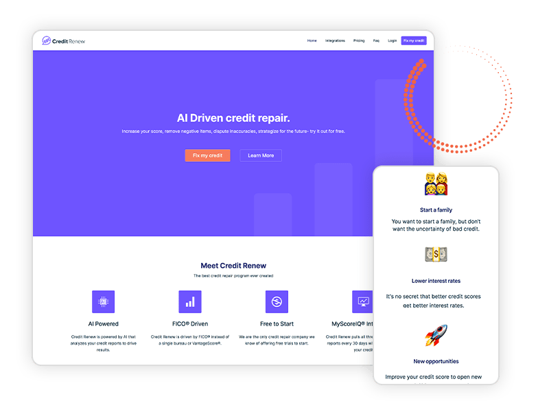 webrenew project credit renew