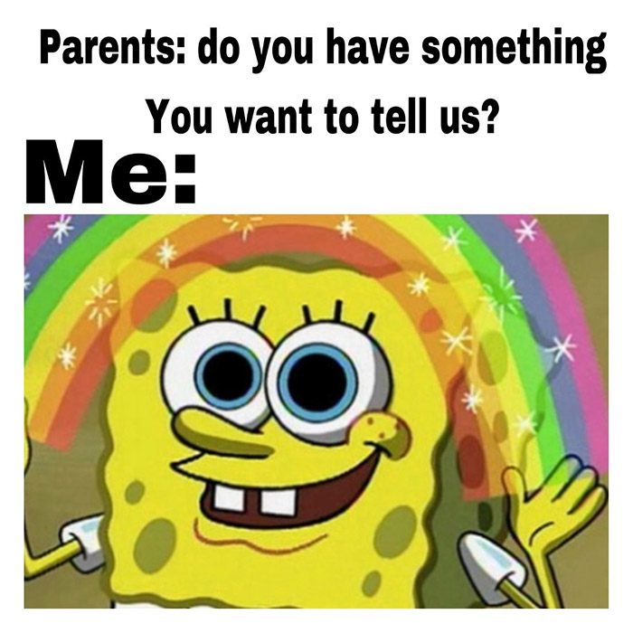 SPONGEBOB PRIDE MONTH MEME
