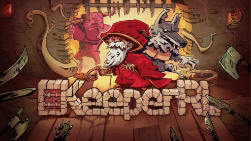 KeeperRL wizard with red robe and staff