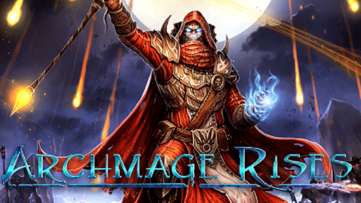 Archmage Rises image with mage and a staff