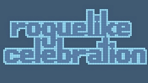 Blue banner for Roguelike Celebration
