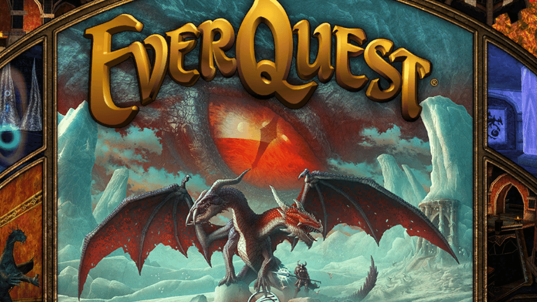 Everquest load screen for the Claws of Veeshan expansion