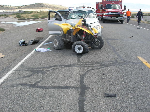 ORV Accident on the road