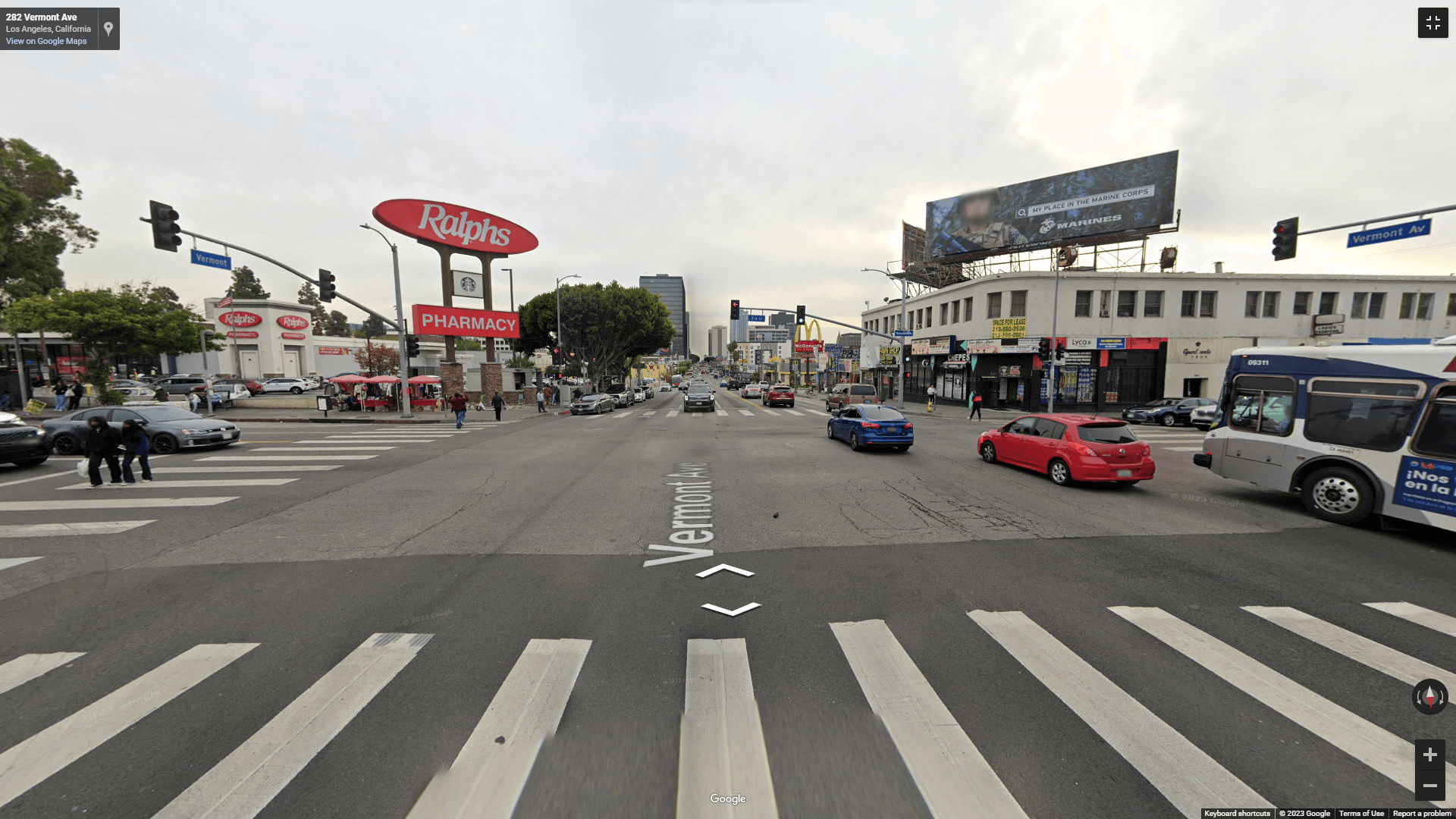 Avenida Vermont y Calle 3 