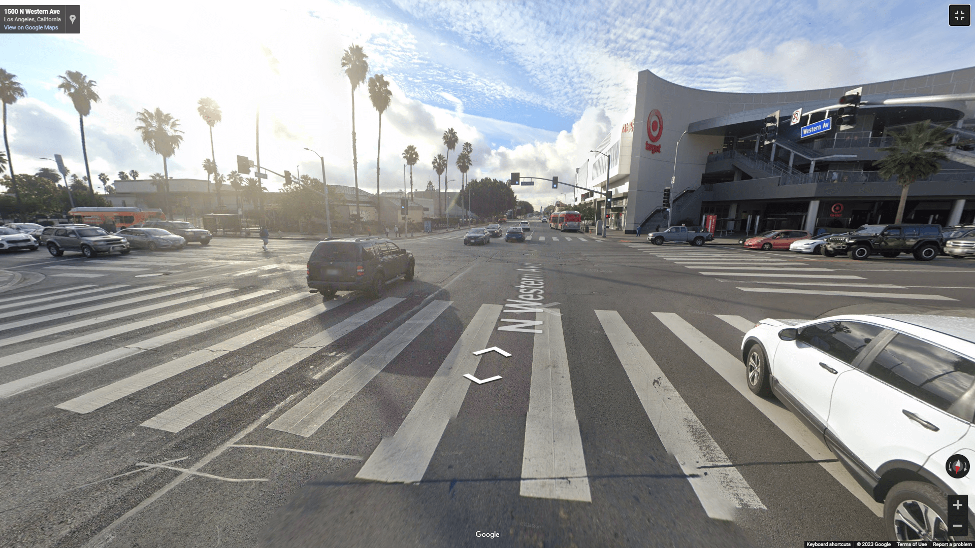 Sunset Blvd. y Western Ave.
