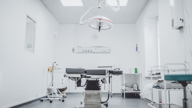 Quirófano de hospital. 