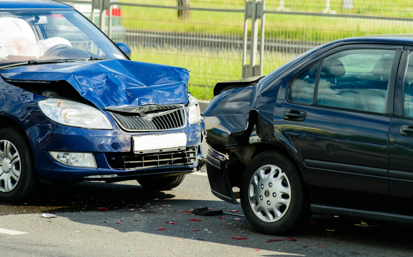 Parallel parking accident 