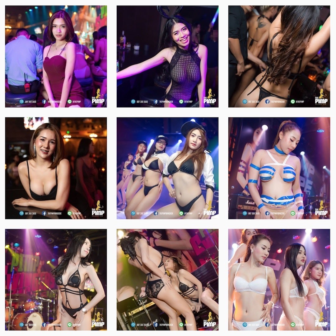 photos of sexy Thai girls from The PIMP Bangkok instagram account