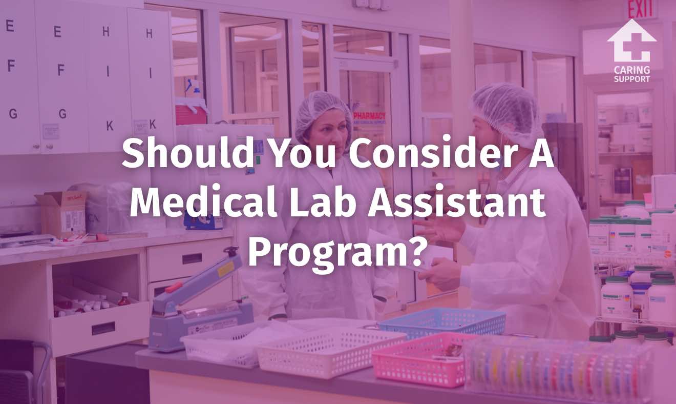 Should You Consider A Medical Lab Assistant Program? Caring Support