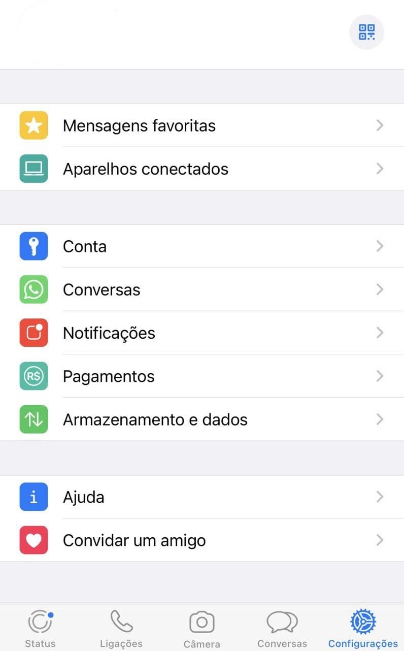Configurações