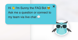 Chatbot livechat callout