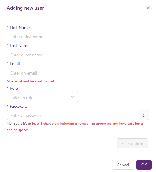 Add new FAQbot user
