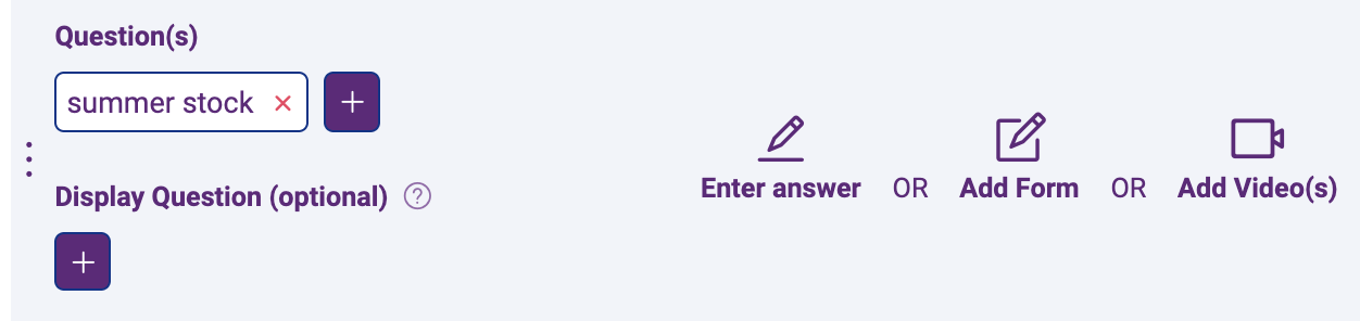 add new question to knowledge base screenshot