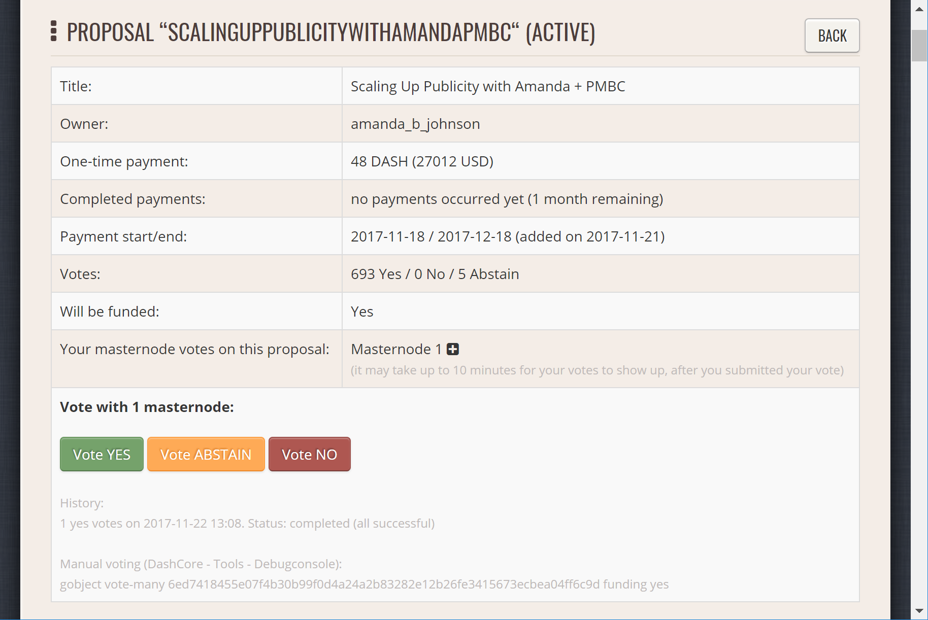 Crypto Governance