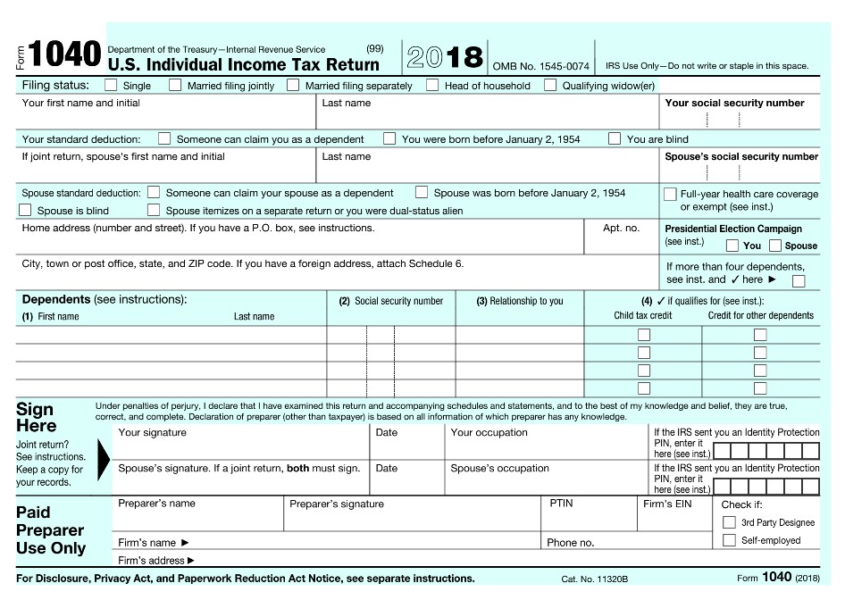 Form 1040