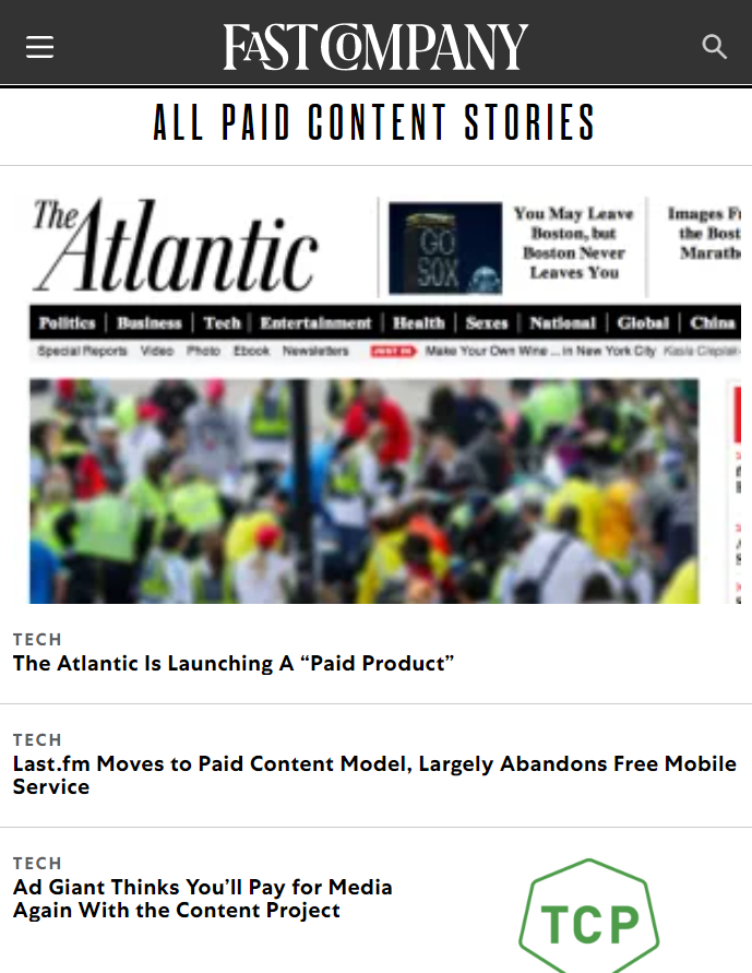 sponsored editorial stories