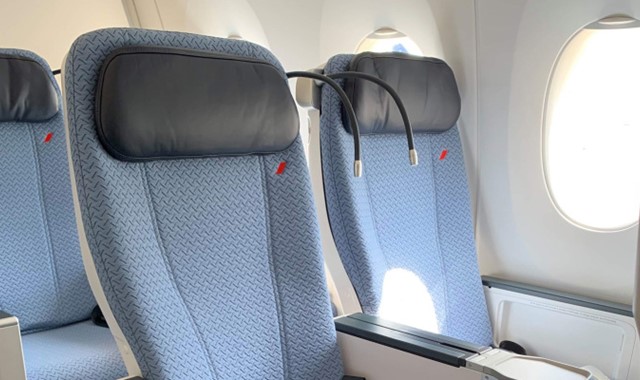 Aviation Air France A350 Premium Economy Aviation Rail Botany Weaving