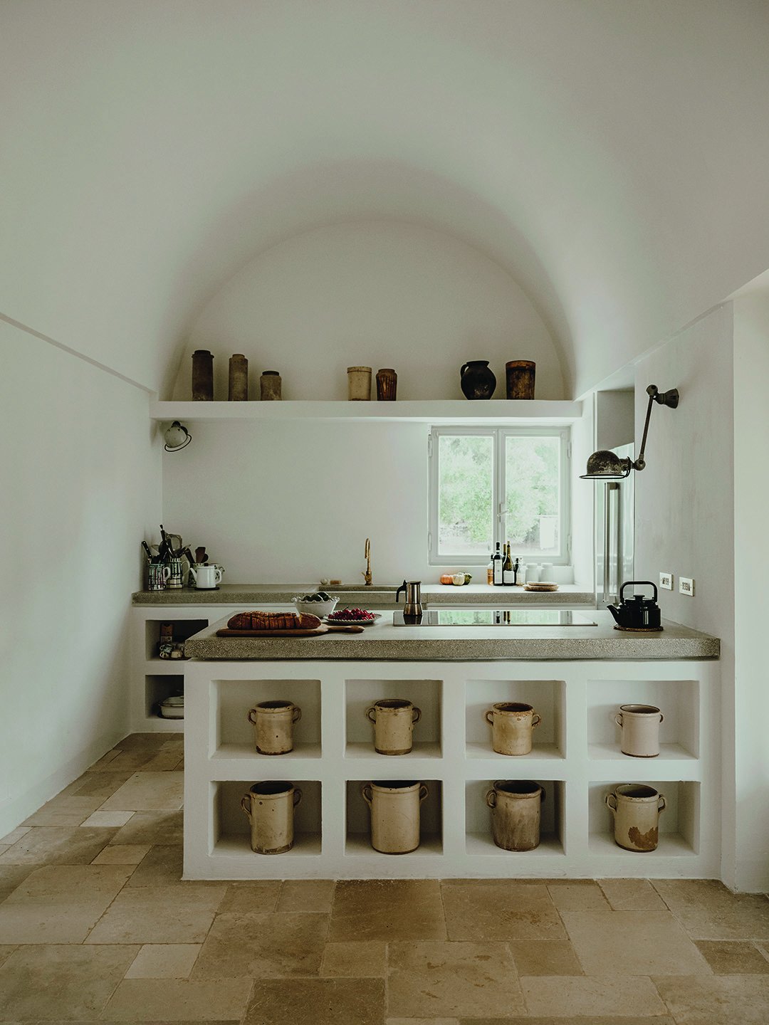 The kitchen at Villa Castelluccio @salvalopez