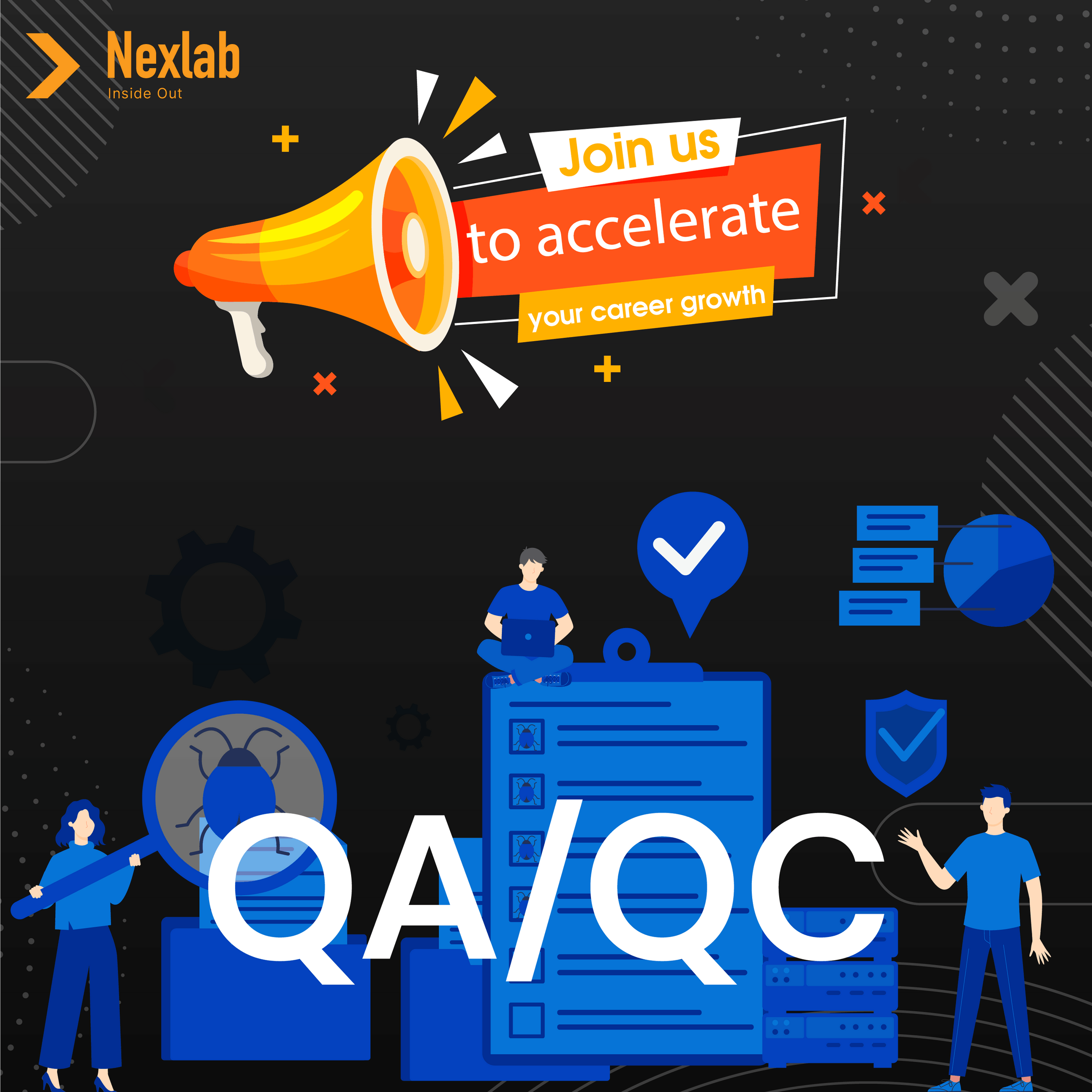 Hiring Software Test Engineer (QA, QC, Tester) at Nexlab Technology