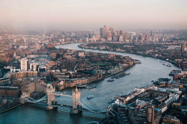 Photo of London from the air