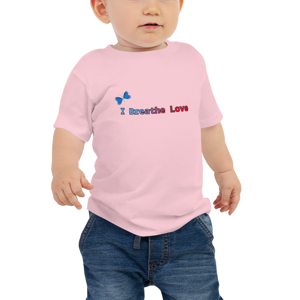 I Breathe Love Baby Short Sleeve Tee