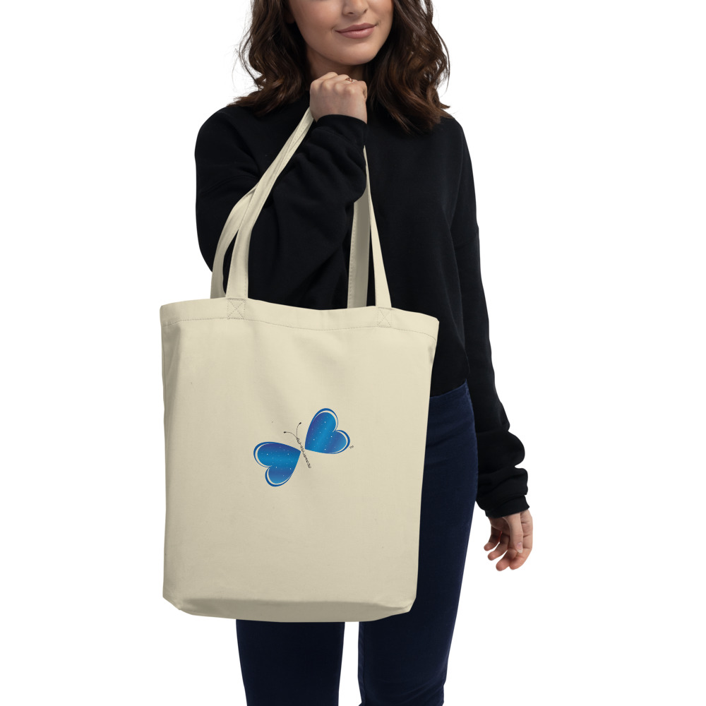 Be the Change Butterfly Eco Tote Bag