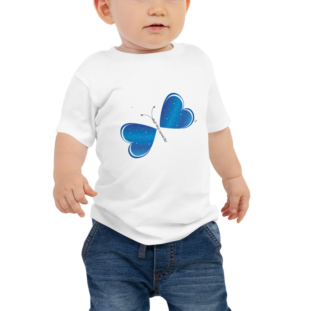 Be the Change Butterfly Baby Short Sleeve Tee