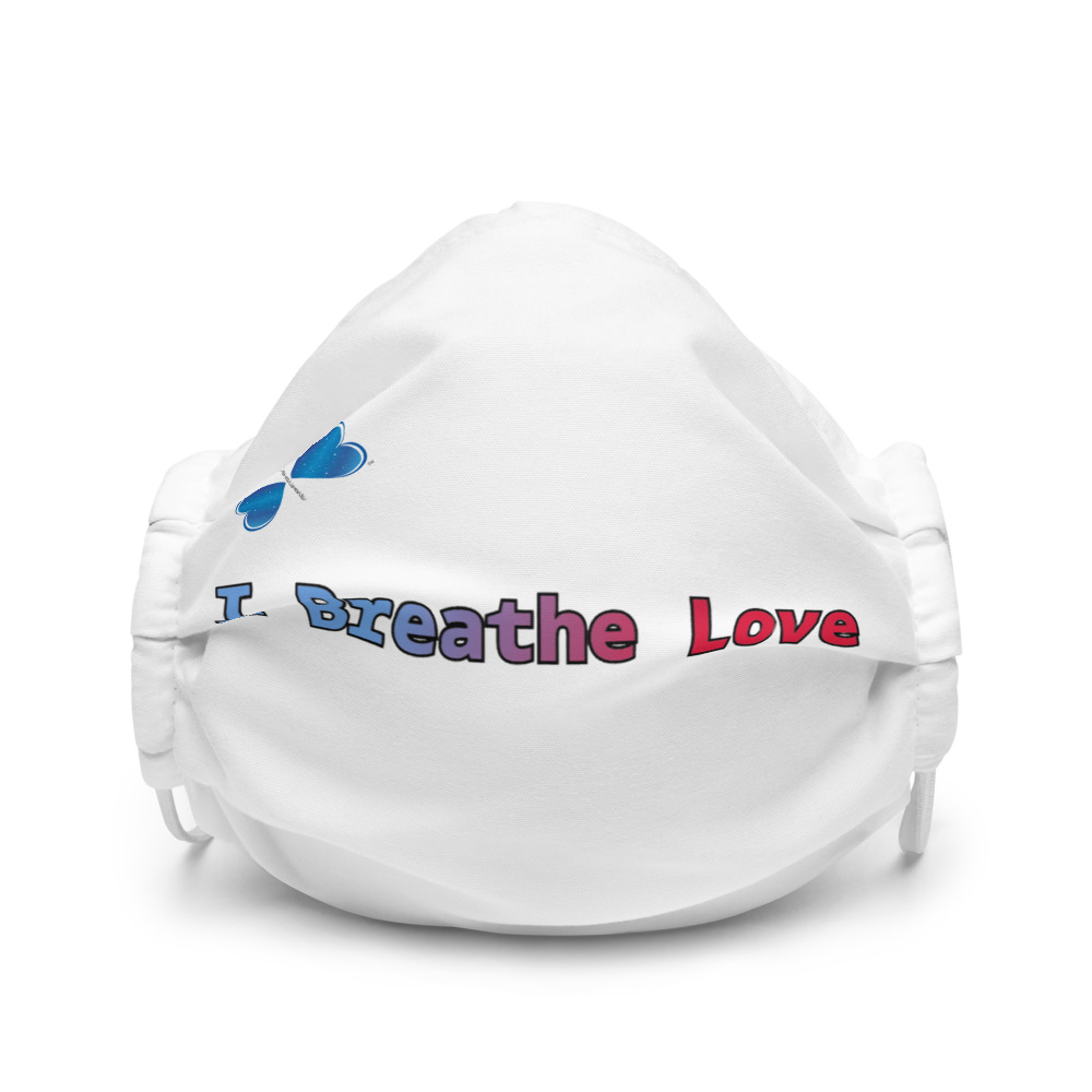 I Breathe Love Premium face mask