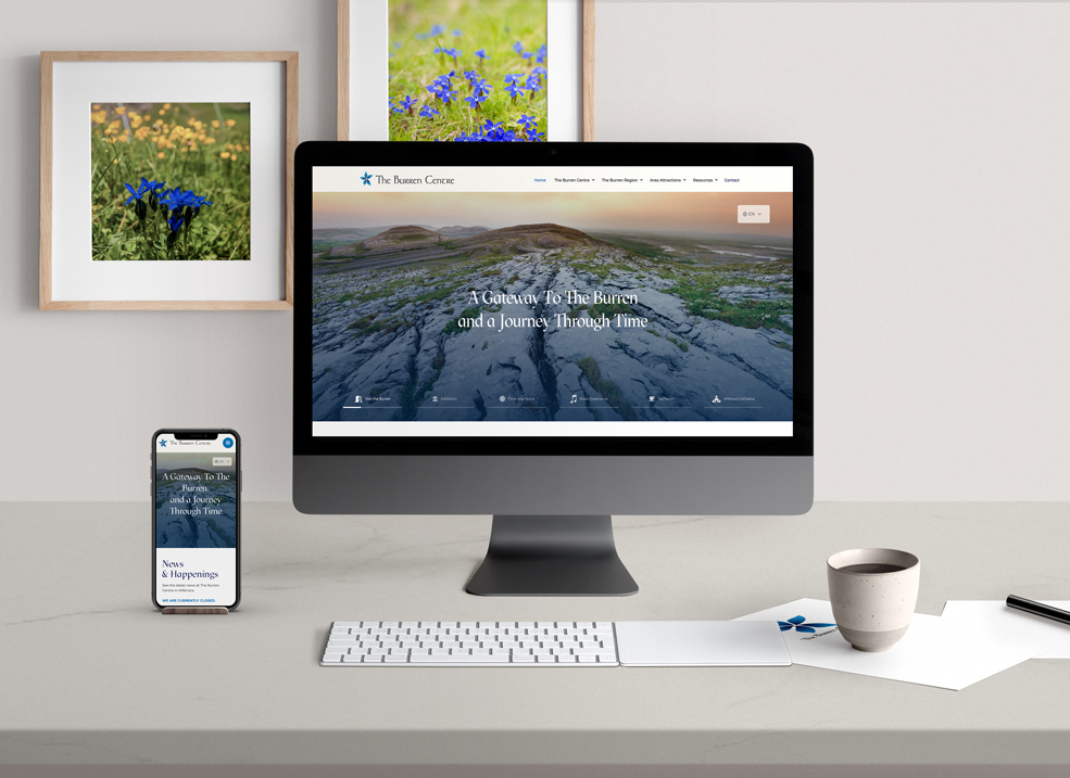 The Burren Centre Website Scene