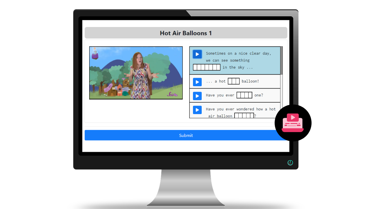 Youtube Video Gap Fill assignment for language learning