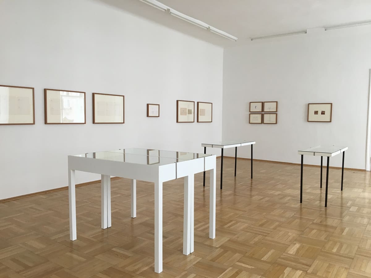 Ausstellungsansicht curated by vienna 2020 galerie nächst st. stephan