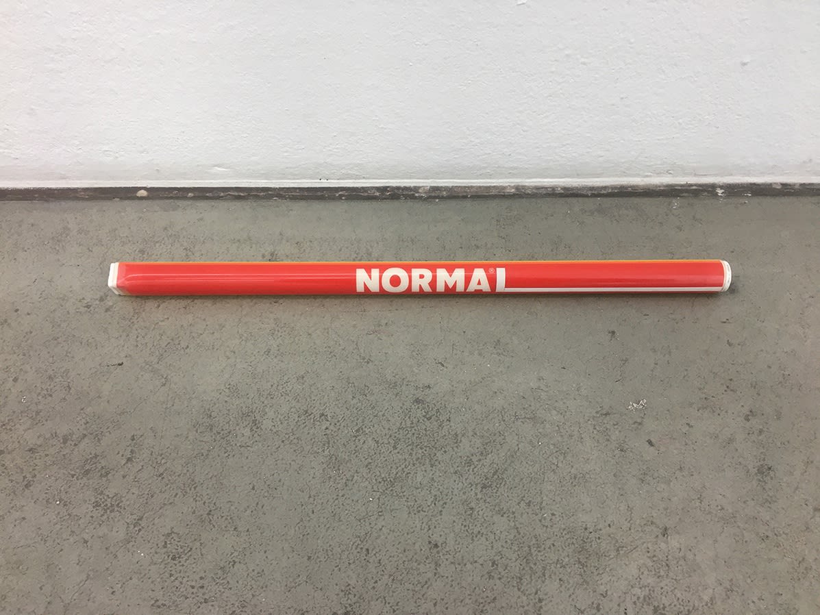 kitty kraus artwork on floor curated by vienna 2020