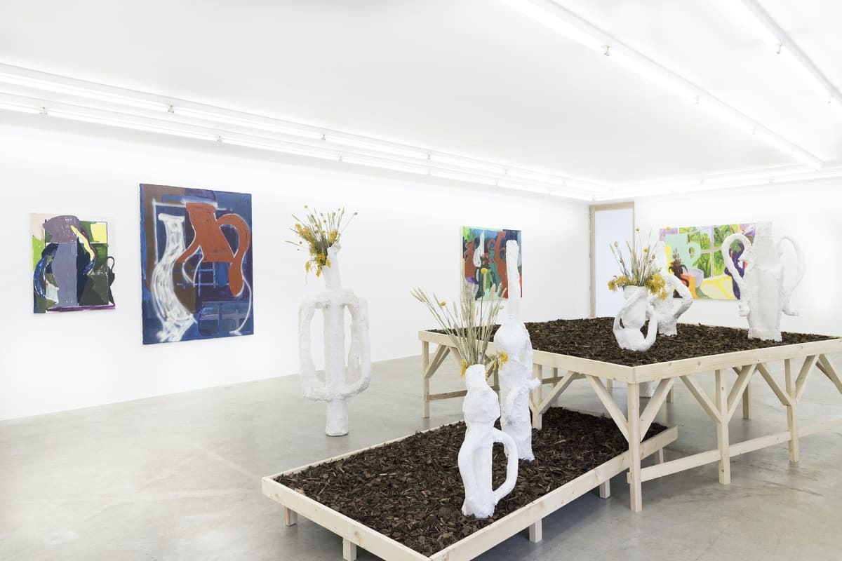 Austellungsansicht Neuer aachener kunstverein , egal voll mixed media