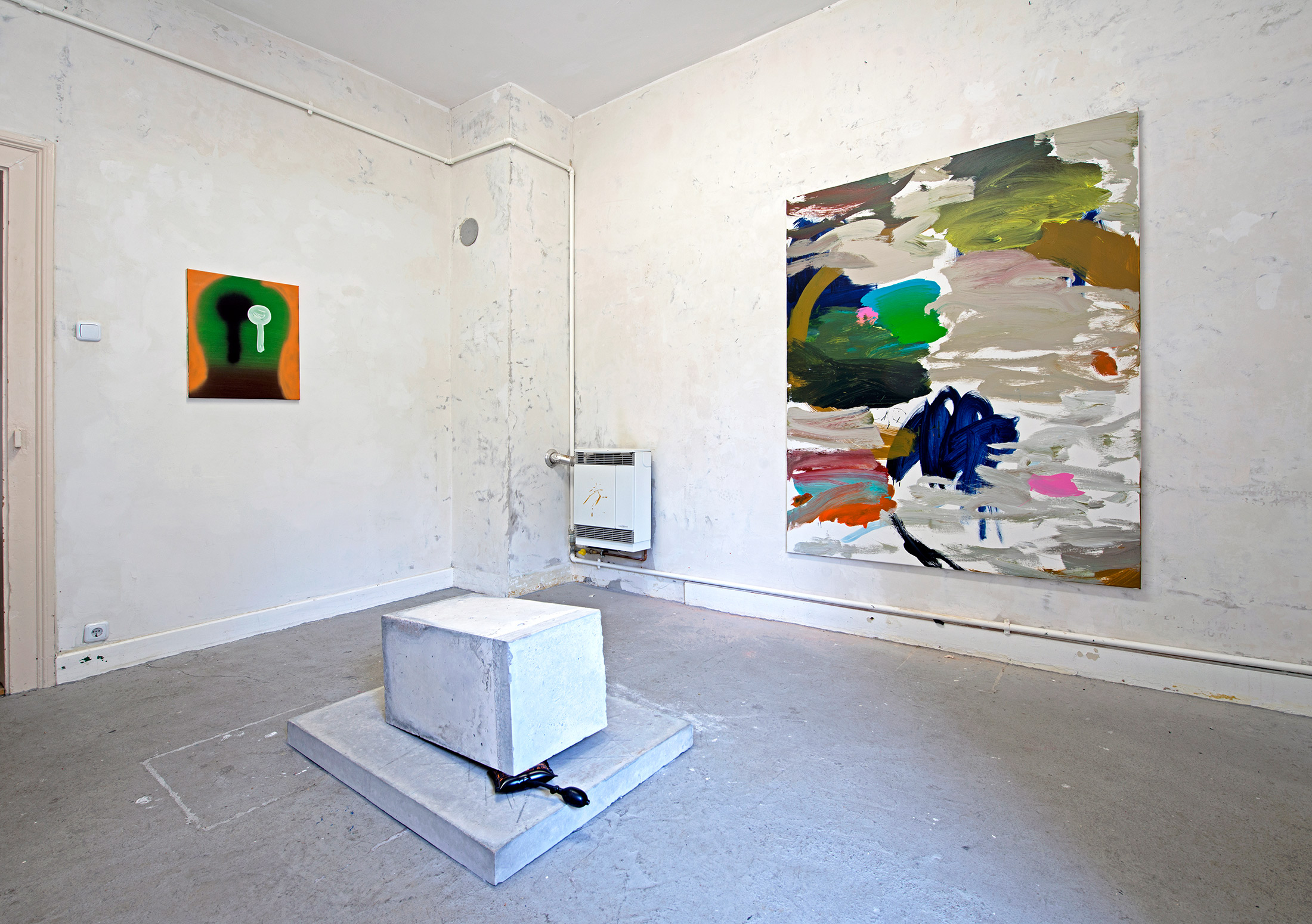 on view, exhibition, mathis pauer, installation shot