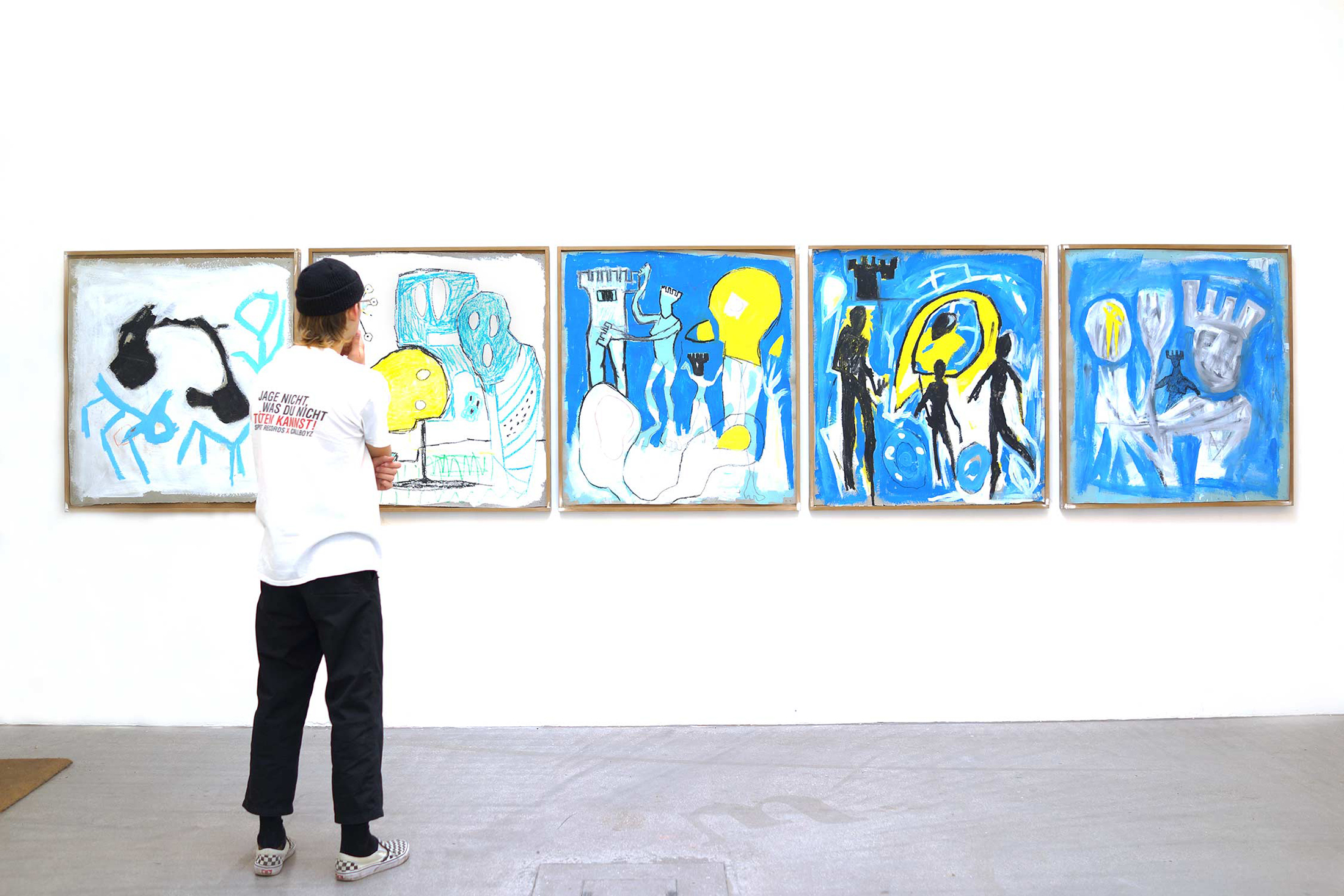 ernst koslitsch, installation view, raum mit licht gallery