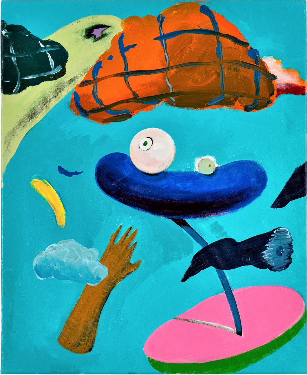 spotlight, mathis pauer, contemporary painting, feeling pool, blue painting, abstract, art