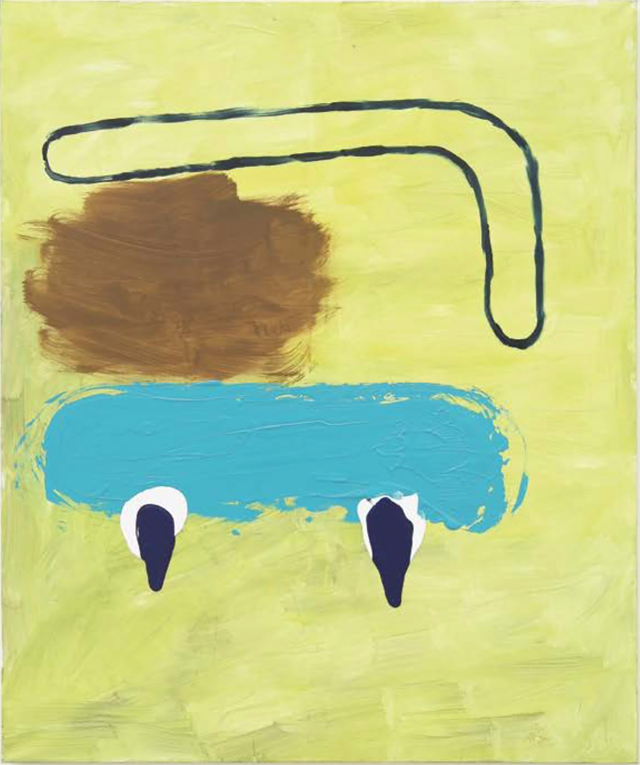 contemporary painting, viewing room, munchies art club, Mathis Bauer