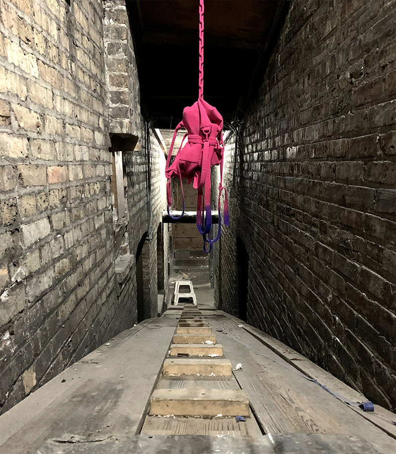 noah kashiani, installation, color, studio chicago, contemporary artist