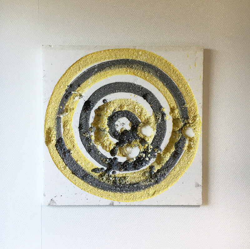 abstract expressive, drawings, cutting edge, unique, dart board, styrofoam