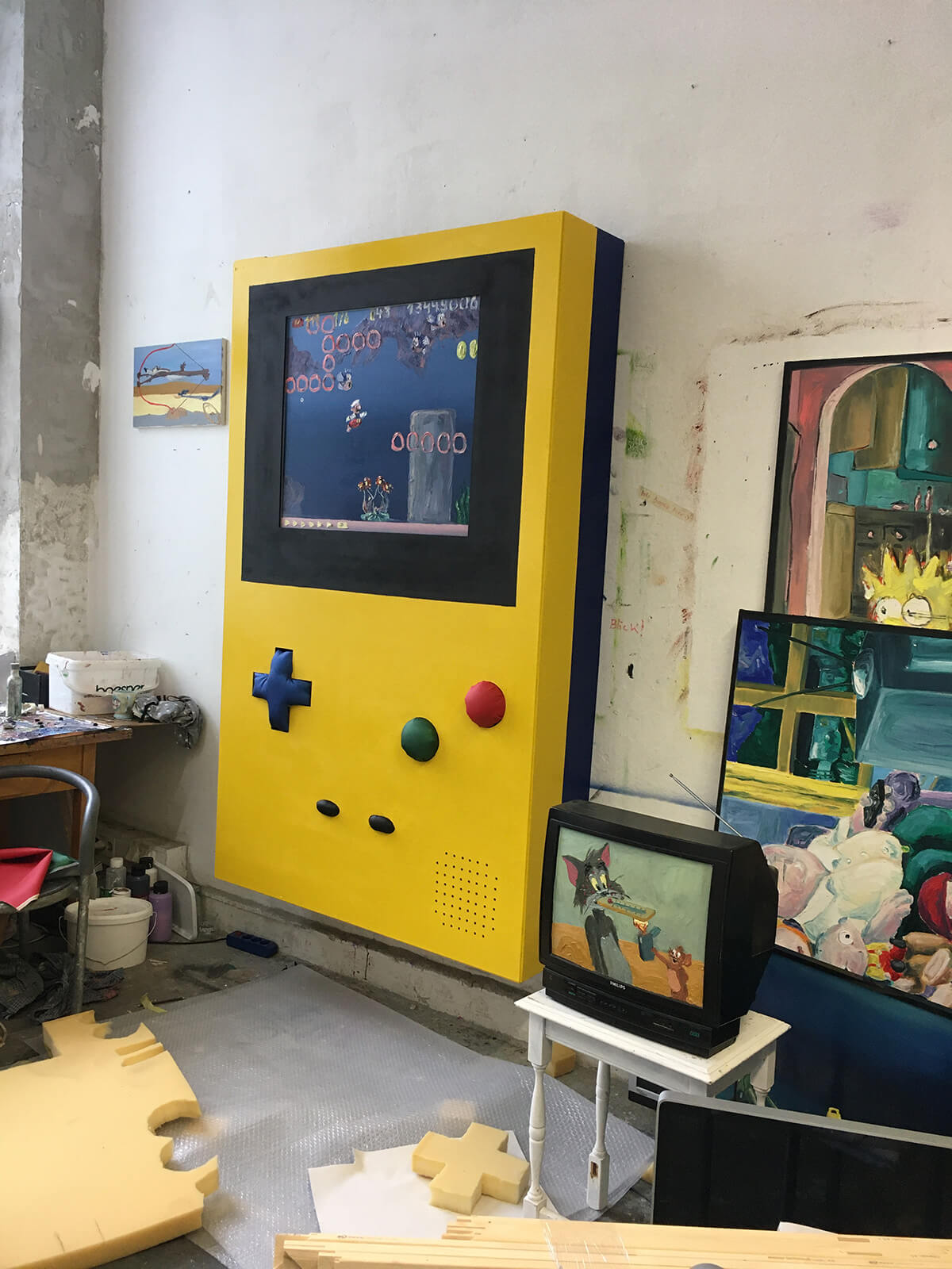german, germany, tv, television, cartoon, animate, humor, green, nintendo