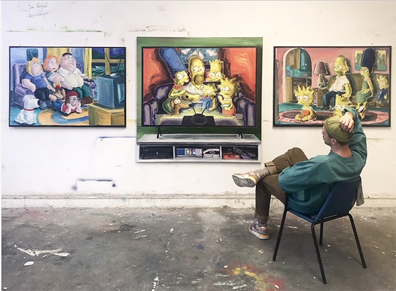 art academy, karlsruhe, tatjana doll class, germany, student