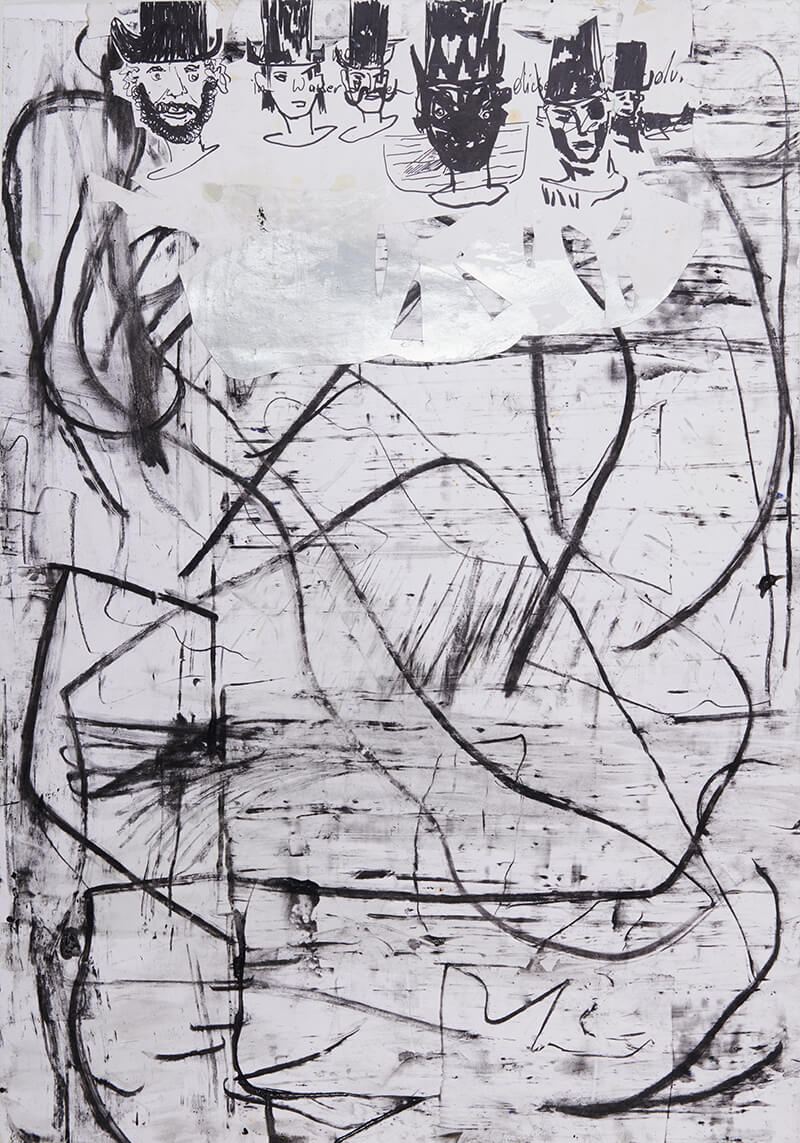painting, larger than life, sculpture, sculpture, rising star