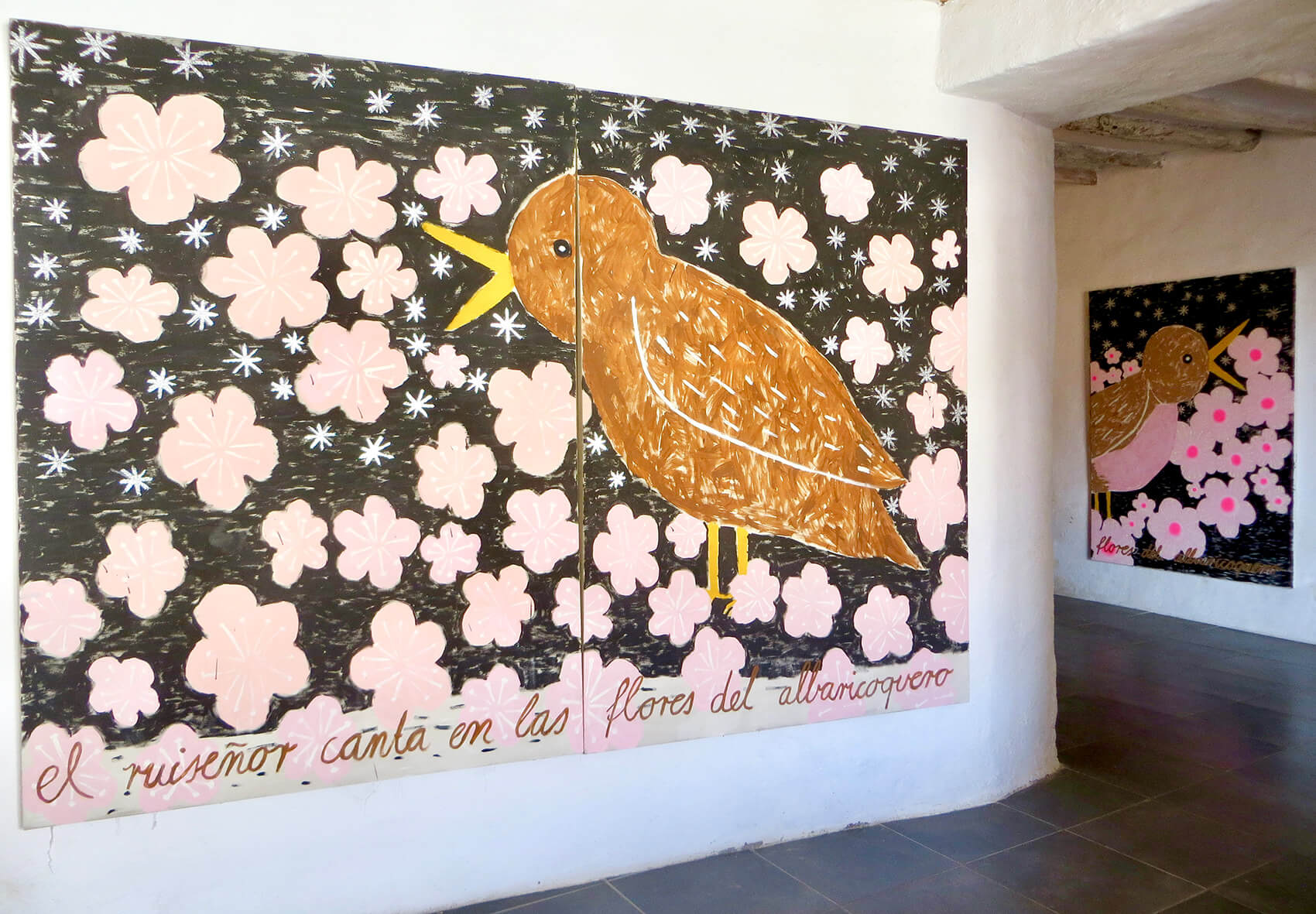 secluded, contemporary painting, drawings, zeichnungen