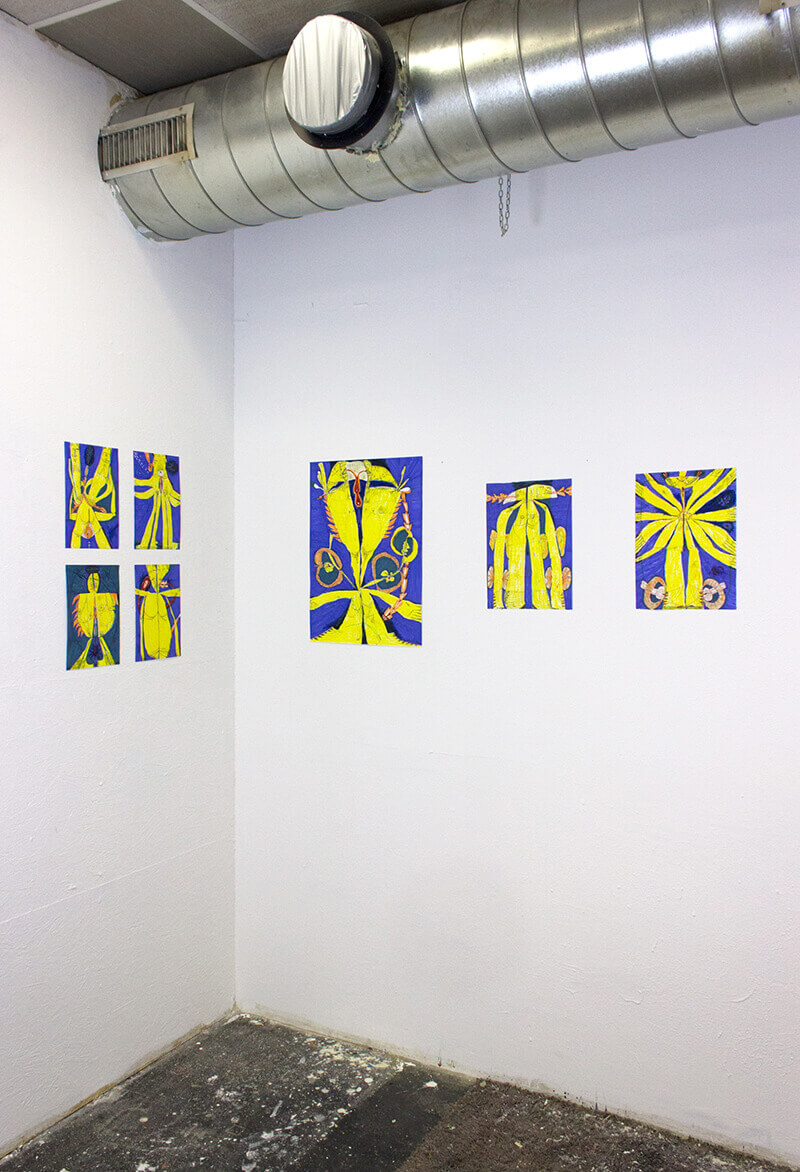 university fine arts, student, jan svenungsson class, print making