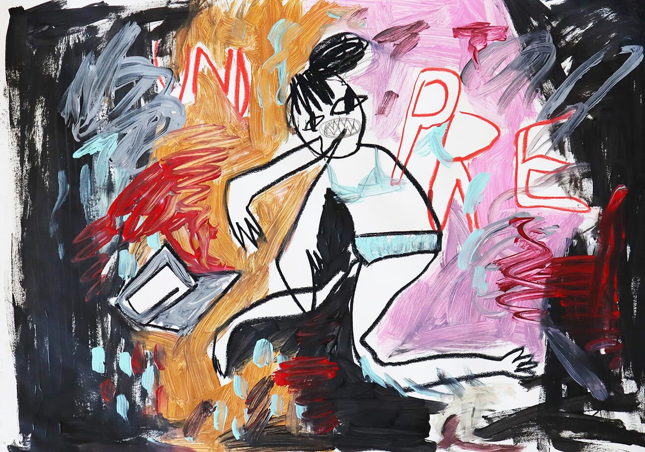 drawing and painting, figurative, domi gratz, art student