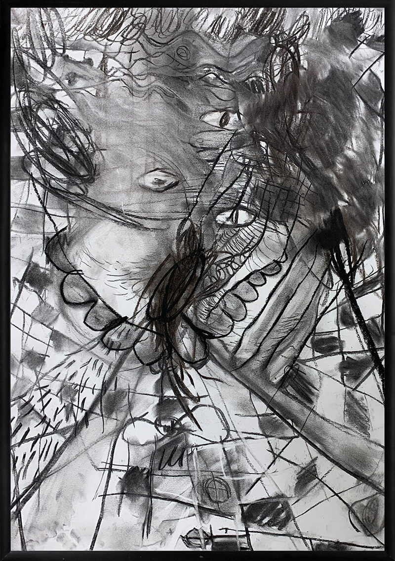 pulsating, graphite, Serbian, studio, atelier, work space,