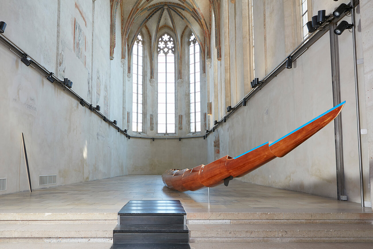 kunsthalle krems, exhibition, roman pfeffer, church,