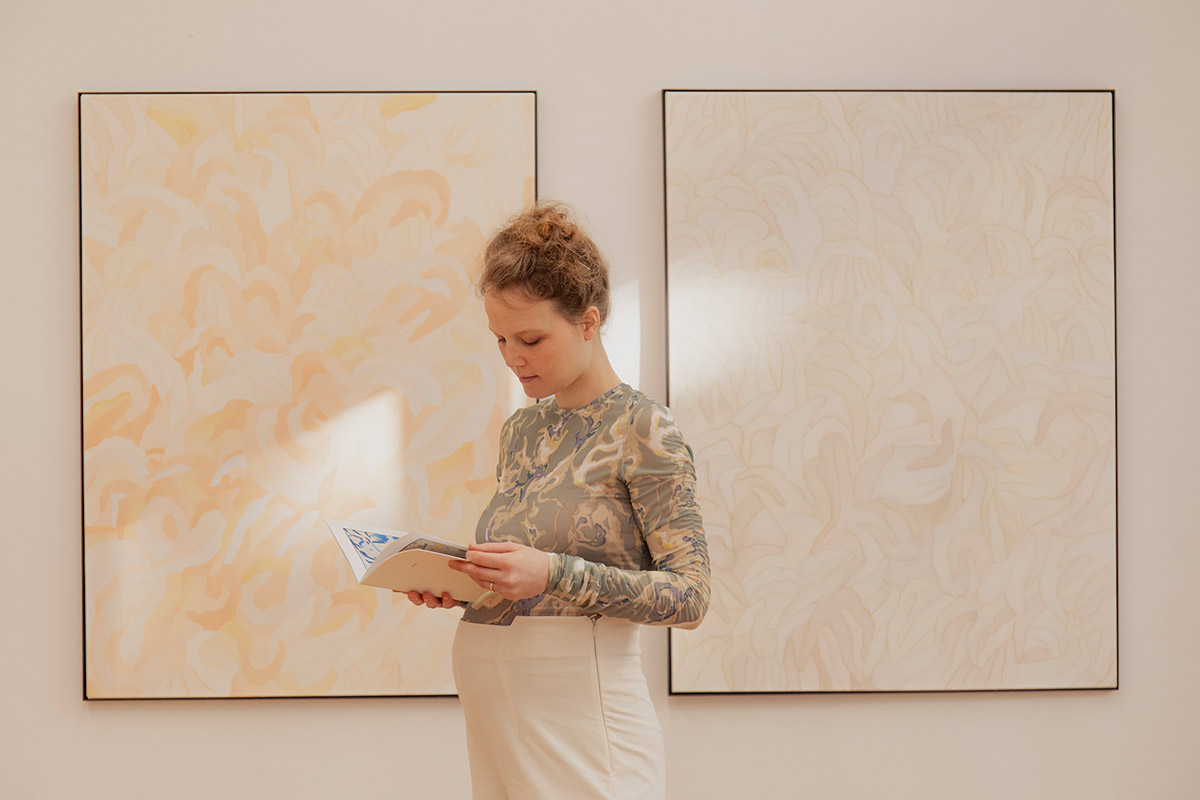 oil painting, mixed media, motherhood, women painter